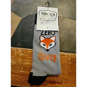 Funny Socks by Socksmith for Men-Zero Fox Given Socks